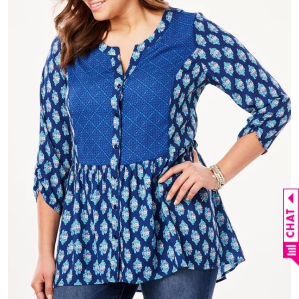 NWOT Babydoll Tunic